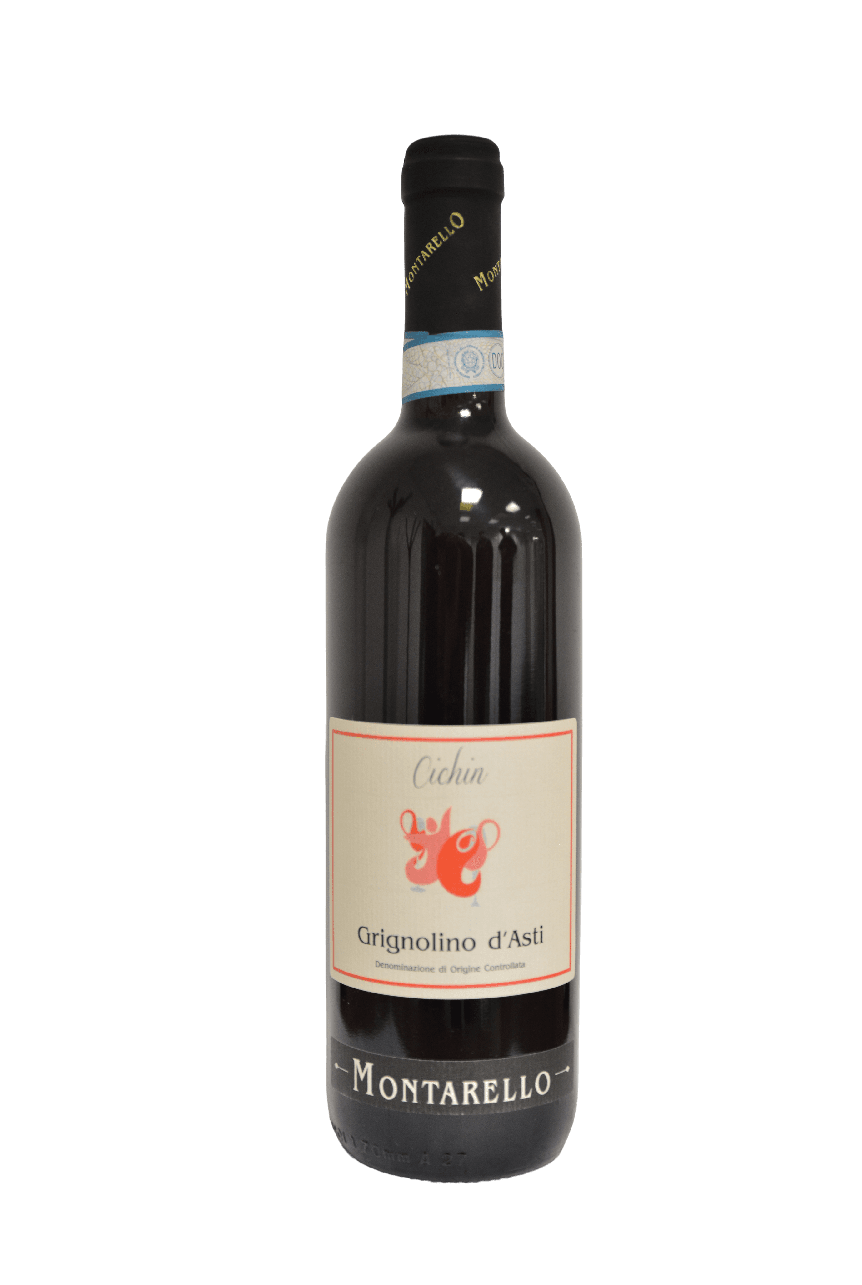 Bottiglia di Grignolino d'Asti DOC — Cantina Montarello