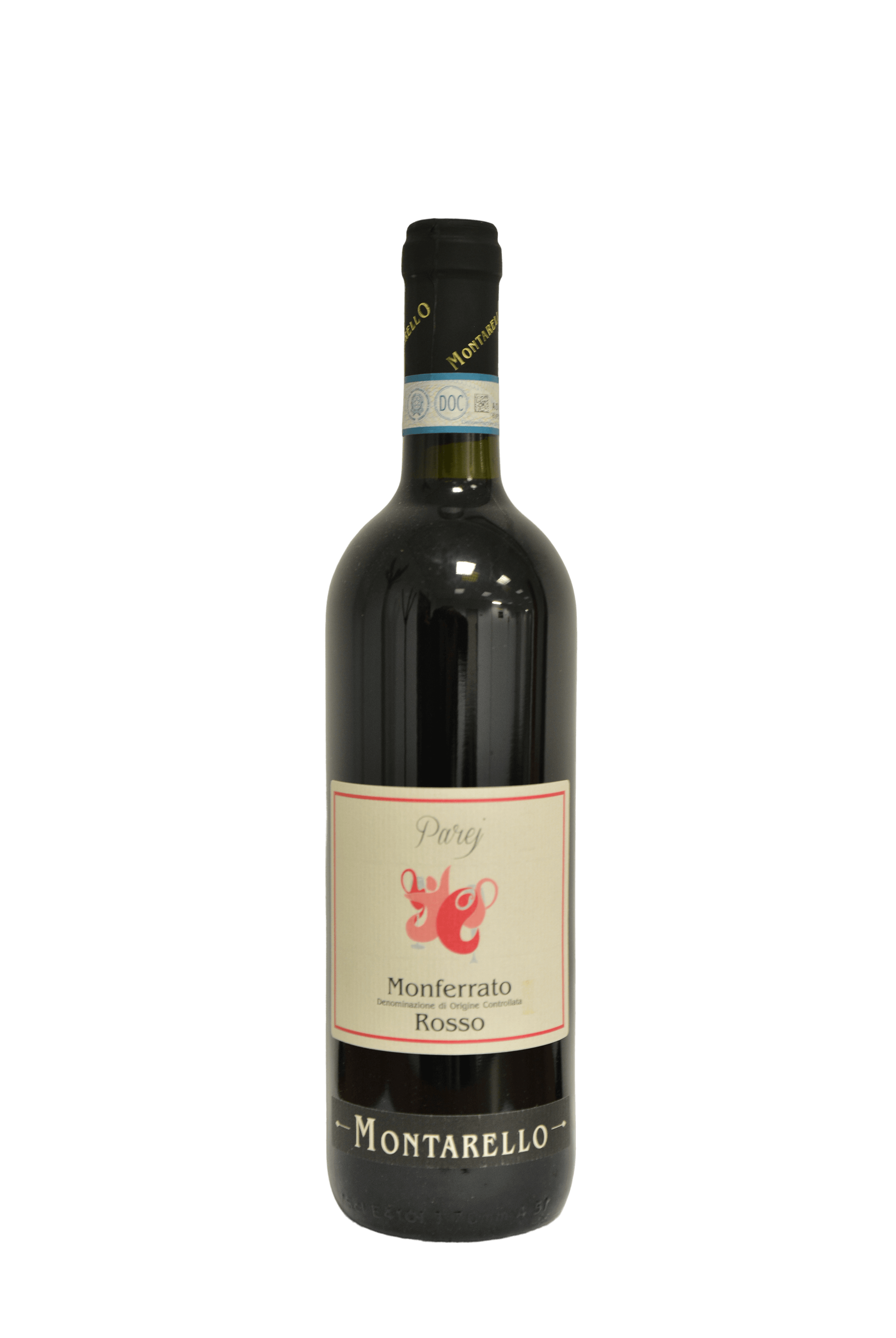 Bottiglia di Monferrato Rosso — Cantina Montarello