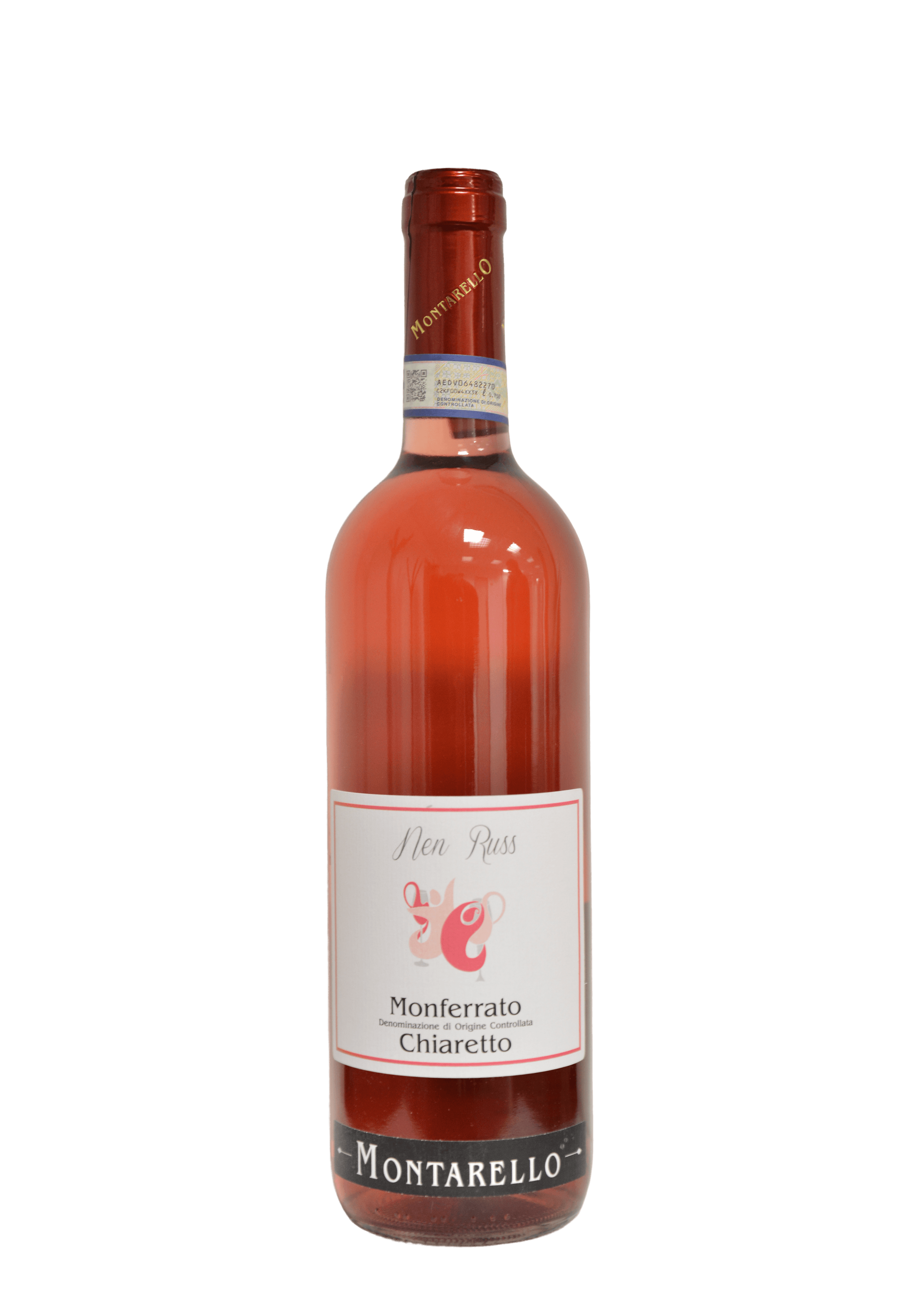 Bottiglia di Monferrato Chiaretto DOC — Cantina Montarello