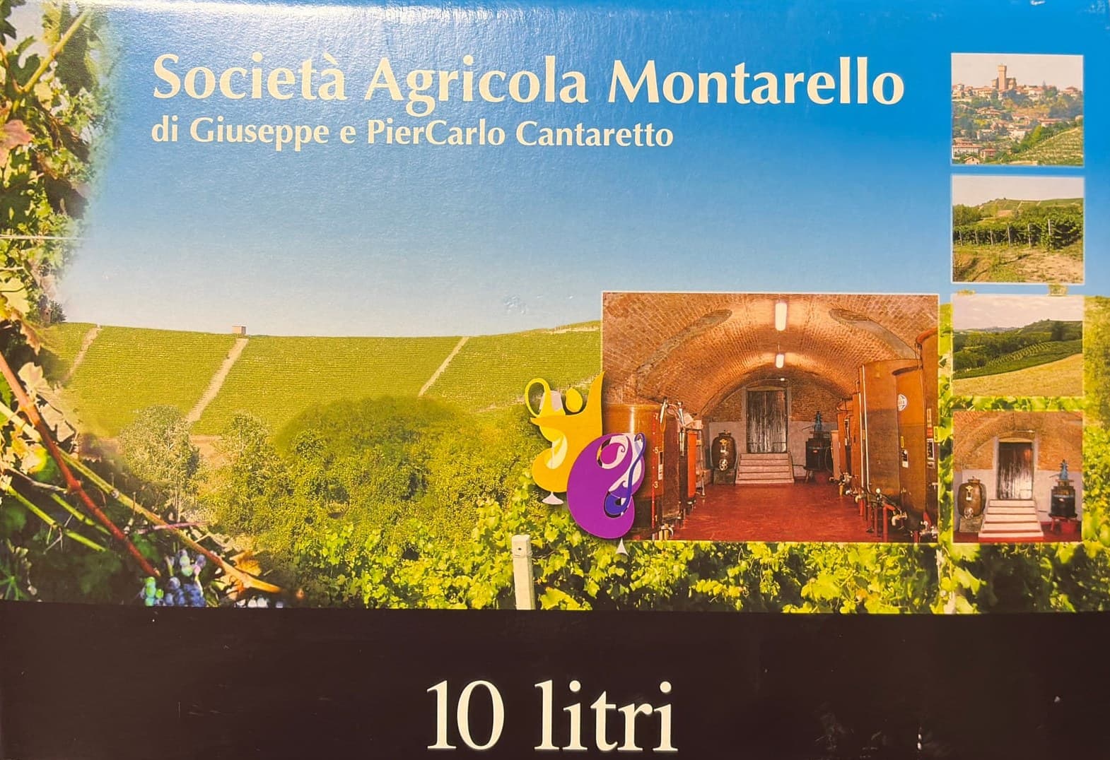 Bag in Box da 10 litri della Società Agricola Montarello