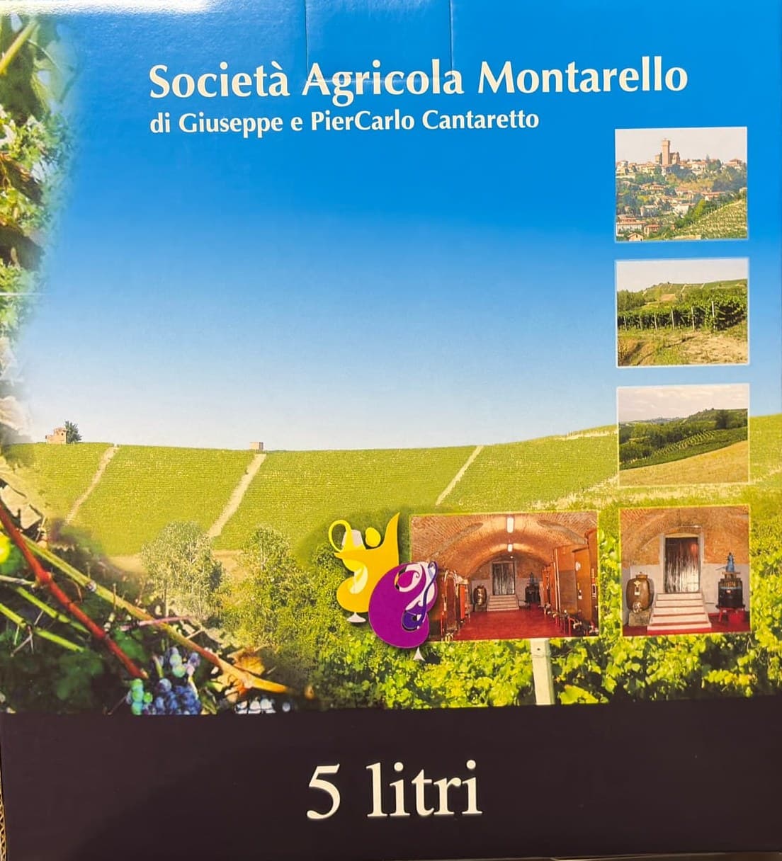 Bag in Box da 5 litri della Società Agricola Montarello